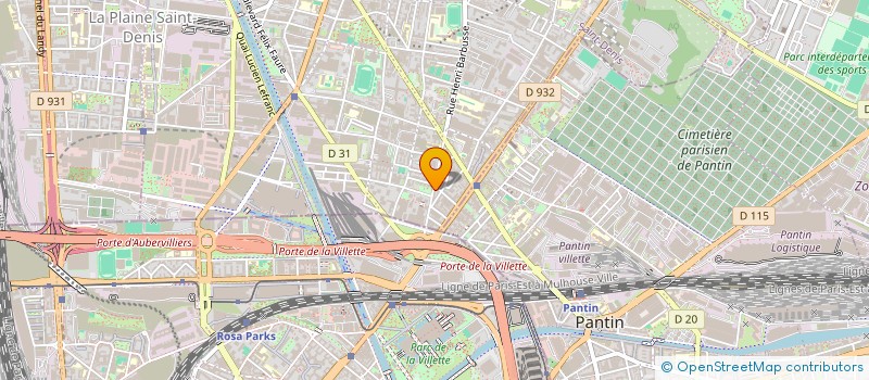 localisation de l'entreprise PROMOSAS  VITRY-SUR-SEINE