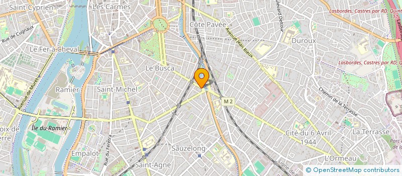 localisation de l'entreprise PROMOSELECT à TOULOUSE