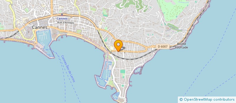 localisation de l'entreprise PROMOSON à CANNES