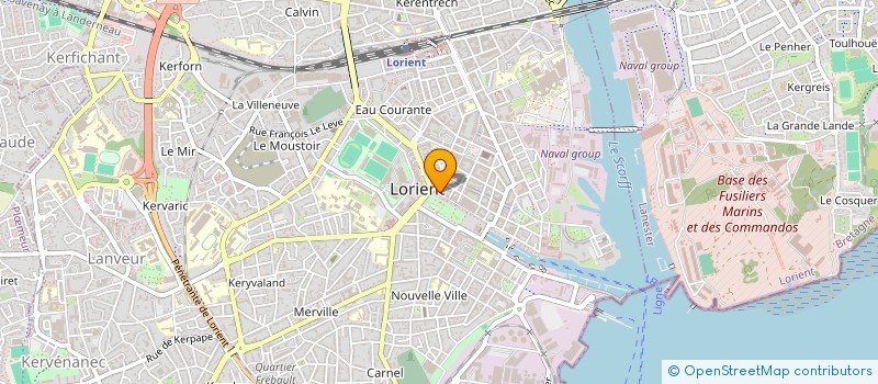 localisation de l'entreprise PROMOSTRIM à LORIENT