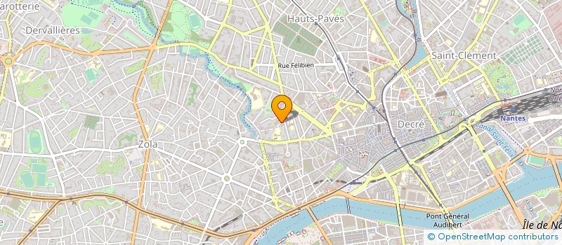 localisation de l'entreprise PROMOSTYLE à NANTES