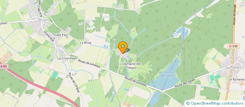 localisation de l'entreprise PROMOT APPLIC RECH ARCHEOLOGIE GENERALE à LES BOIS D'ANJOU