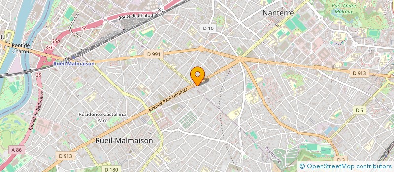 localisation de l'entreprise PROMOT CONSTRUC INVESTI FAVEUR LOGEMENT à NANTERRE