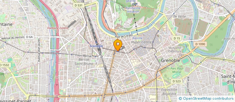 localisation de l'entreprise PROMOT REAL INDIV SOC MERCANTIQ ECONOM à GRENOBLE