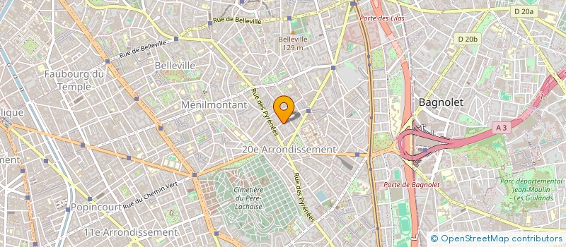 localisation de l'entreprise PROMOTEC  PARIS