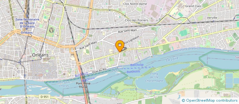 localisation de l'entreprise PROMOTEL à SAINT-JEAN-DE-BRAYE