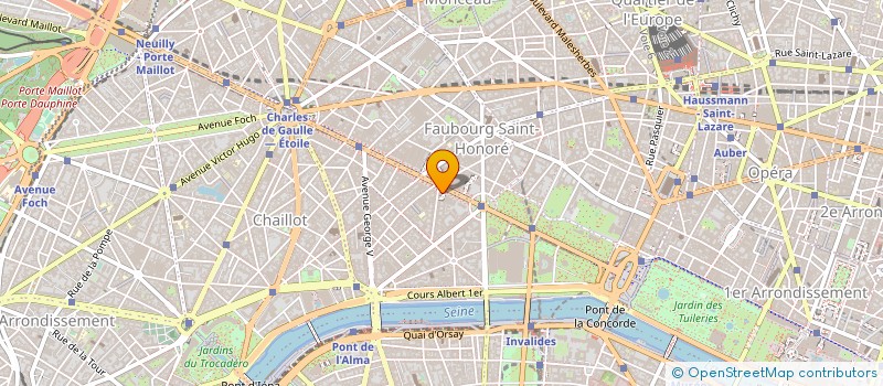 localisation de l'entreprise PROMOTEX  PARIS