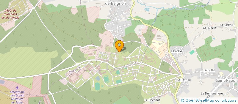 localisation de l'entreprise PROMOTION 2009-2012 DE L ECOLE SPECIALE MILITAIRE DE ST CYR  GUER