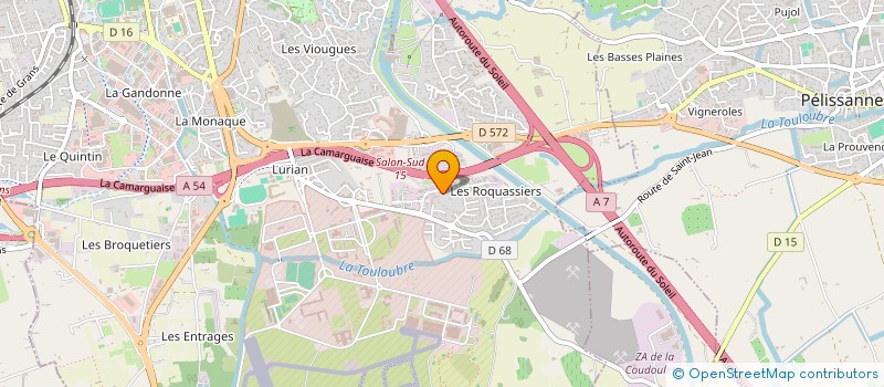 localisation de l'entreprise PROMOTION 2025 DE L'ECOLE DE L'AIR ET DE L'ESPACE  SALON-DE-PROVENCE