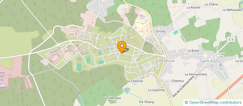 localisation de l'entreprise PROMOTION 211  GUER