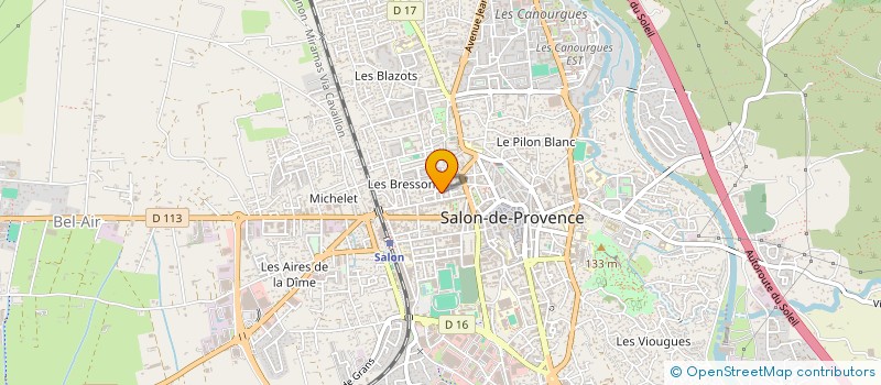 localisation de l'entreprise PROMOTION ACTION INSERTION SOLIDARITE à SALON-DE-PROVENCE