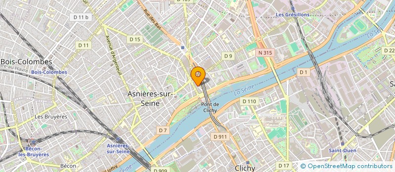 localisation de l'entreprise PROMOTION ART CULINAIRE ORIENTAL à ASNIERES-SUR-SEINE