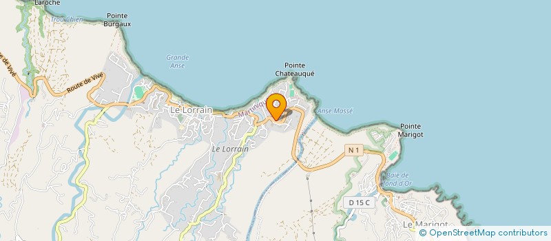 localisation de l'entreprise PROMOTION ATLANTIQUE CARAIBES à LORRAIN