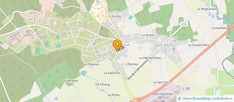 localisation de l'entreprise PROMOTION CEUX DU SAHEL (EMIA 63)  GUER