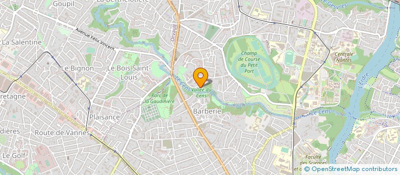 localisation de l'entreprise PROMOTION COMMERCIALE SANITAIRE INCENDIE à NANTES