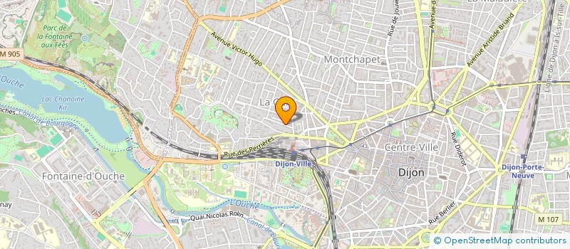 localisation de l'entreprise PROMOTION D'AVENIR à DIJON