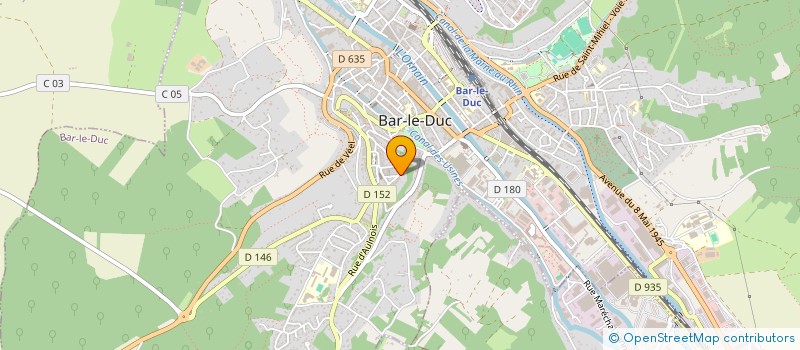 localisation de l'entreprise PROMOTION DE FAMILLE à BAR-LE-DUC