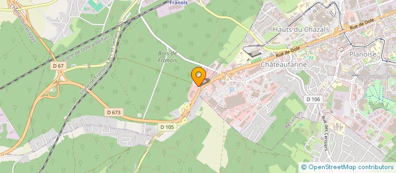 localisation de l'entreprise PROMOTION DE L'ENDURANCE POUR LA SANTE  FRANOIS