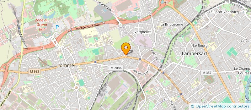 localisation de l'entreprise PROMOTION DE L'HUMANISME SOURCE D'INSPIRATION POUR LA SANTE : PHUSIS à LILLE