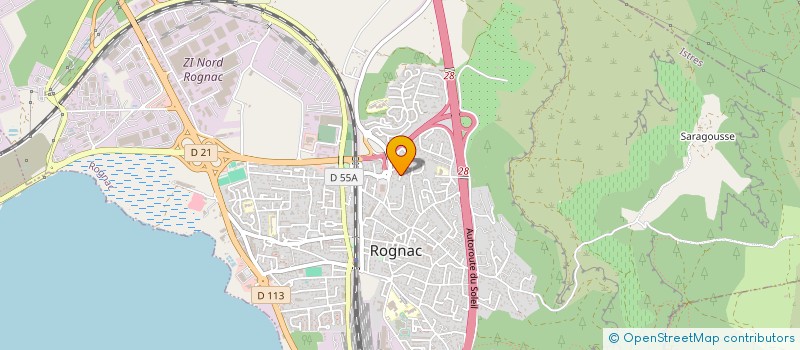 localisation de l'entreprise PROMOTION DE LA VENTE DIRECTE (P.V.D)  ROGNAC