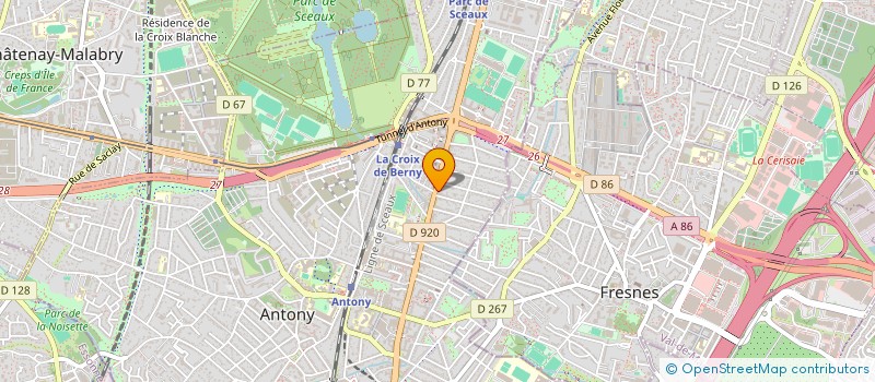 localisation de l'entreprise PROMOTION DEFENSE LOGEMENT SOCIAL à ANTONY