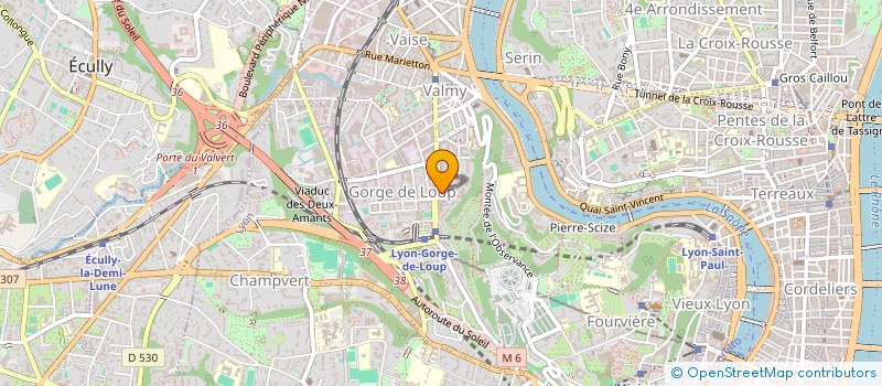 localisation de l'entreprise PROMOTION DES TECHNIQUES INTERNATIONALES DE MANAGEMENT à LYON