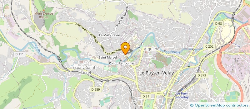 localisation de l'entreprise PROMOTION DEVELOPPEMENT RADIOLOGIE HTE.L à LE PUY-EN-VELAY