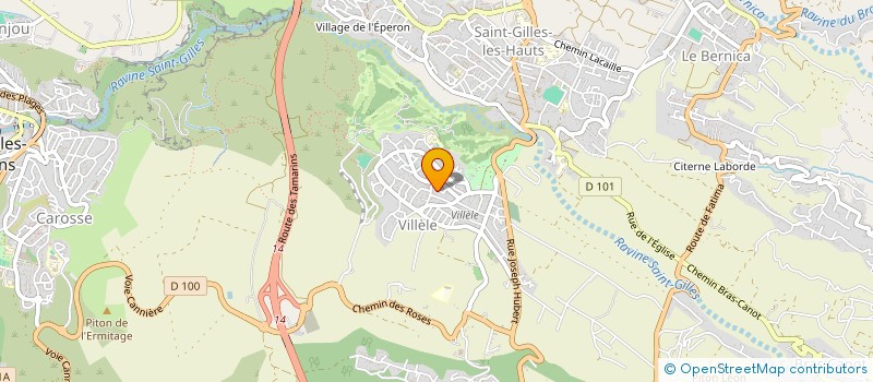 localisation de l'entreprise PROMOTION DIFFUSION GENERALE  SAINT-PAUL