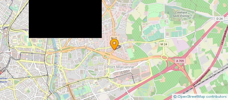 localisation de l'entreprise PROMOTION DU GRAND M à MONTPELLIER