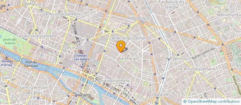 localisation de l'entreprise PROMOTION ENSEIGN SUPERIEUR PROFESSIONN à PARIS