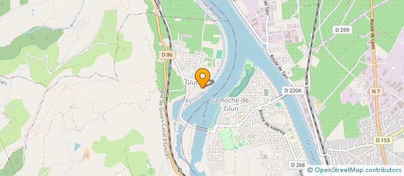 localisation de l'entreprise PROMOTION ENTREPRISES ET PRODUITS DE L' ARDECHE  GUILHERAND-GRANGES