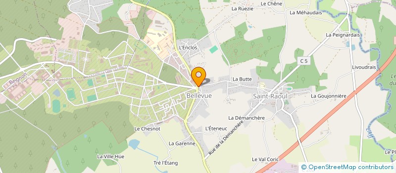 localisation de l'entreprise PROMOTION ESM 2021-2024  GUER