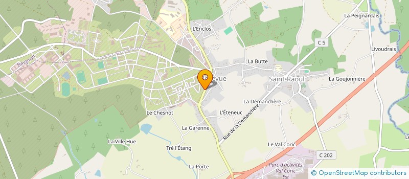 localisation de l'entreprise PROMOTION ESM 2023-2026  GUER