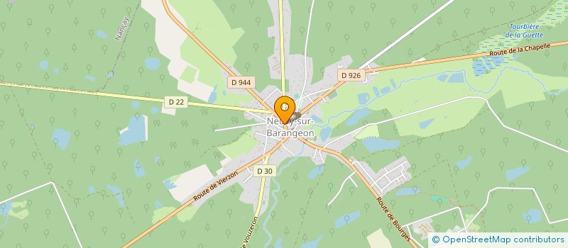 localisation de l'entreprise PROMOTION ET ANIMATIONS RURALES  NANCAY