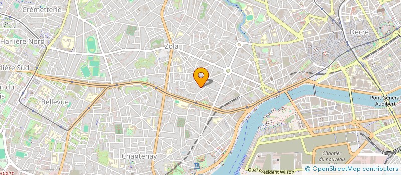 localisation de l'entreprise PROMOTION ET FORMATION à NANTES