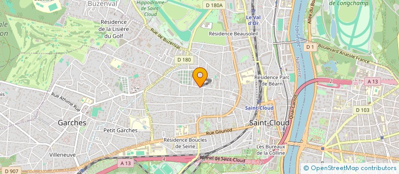 localisation de l'entreprise PROMOTION ET PRIX à SAINT-CLOUD