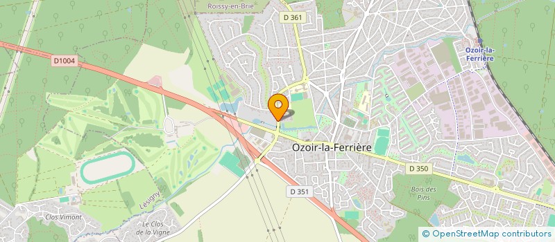 localisation de l'entreprise PROMOTION FILIPE PAR ABREVIATION PRO FIL à OZOIR-LA-FERRIERE