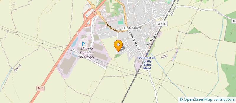 localisation de l'entreprise PROMOTION GAZ-APPROTEC  SAINT-MARD