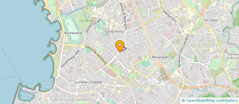 localisation de l'entreprise PROMOTION GESTION REALISATION à MARSEILLE