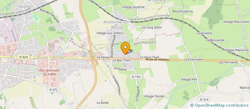 localisation de l'entreprise PROMOTION IMMOBILIERE ALAIN HUET  SAINT-PLANCHERS