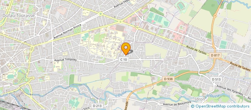 localisation de l'entreprise PROMOTION IMMOBILIERE CAZENAVE à BIZANOS