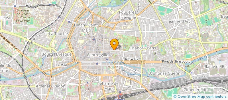 localisation de l'entreprise PROMOTION IMMOBILIERE DE L'OUEST à RENNES