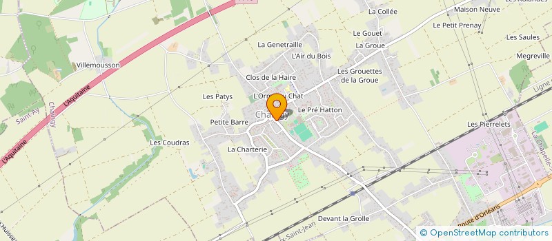 localisation de l'entreprise PROMOTION IMMOBILIERE DU CENTRE  CHAINGY