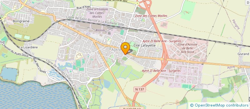 localisation de l'entreprise PROMOTION INVESTISSEMENT  AYTRE