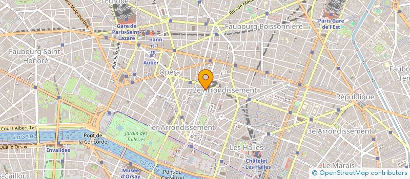 localisation de l'entreprise PROMOTION JOAILLERIE DE PARIS - PJP à PARIS