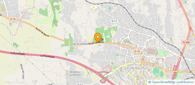 localisation de l'entreprise PROMOTION & MANAGEMENT DES ARTISTES PROVENCAUX  AIX-EN-PROVENCE