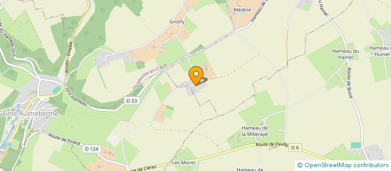 localisation de l'entreprise PROMOTION MMOBILIERE DES SOURCES  SAINT-MACLOU-DE-FOLLEVILLE