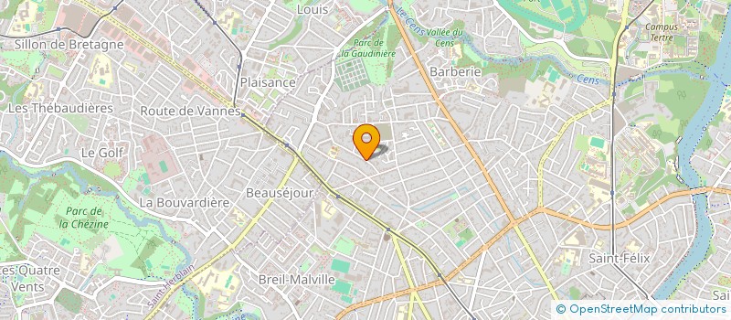 localisation de l'entreprise PROMOTION MUSIQUES NANTES  NANTES