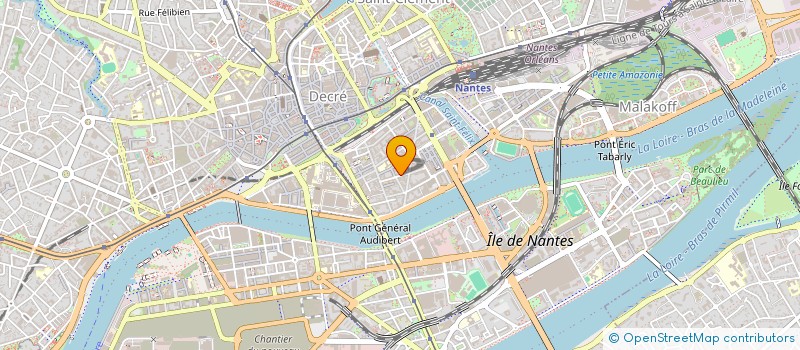 localisation de l'entreprise PROMOTION NATATION à NANTES