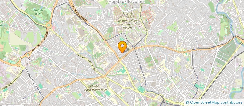 localisation de l'entreprise PROMOTION NORD SUD CULTURE à MONTPELLIER